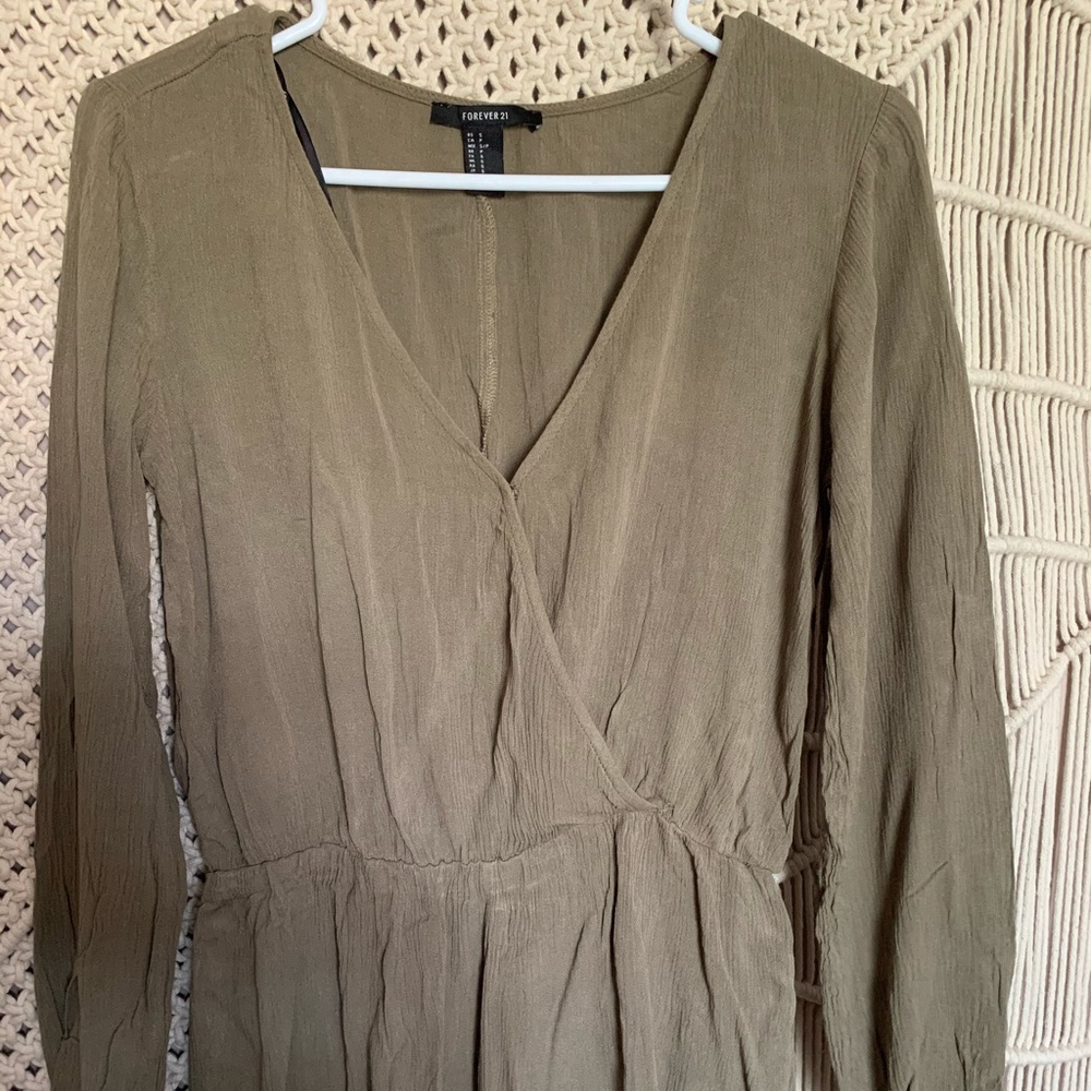 long sleeved romper